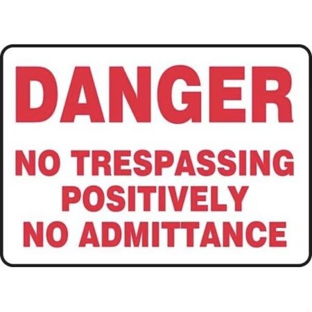 Accuform STOP SAFETY SIGN ALL VISITORS MUST MAST220XV MAST220XV